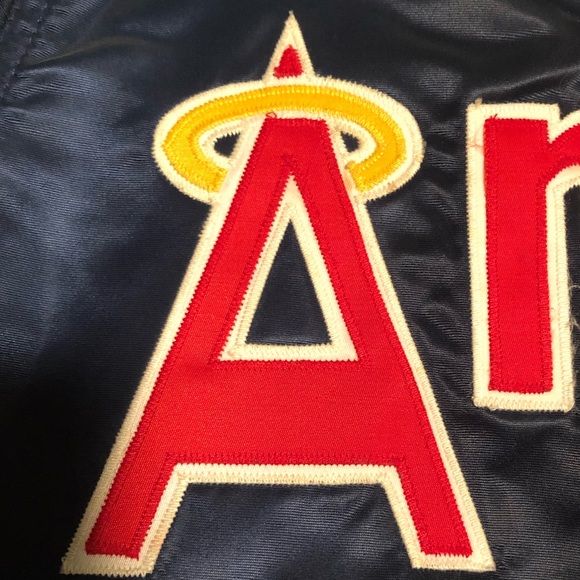 Vintage California Angels Jacket LG - Picture 4 of 8